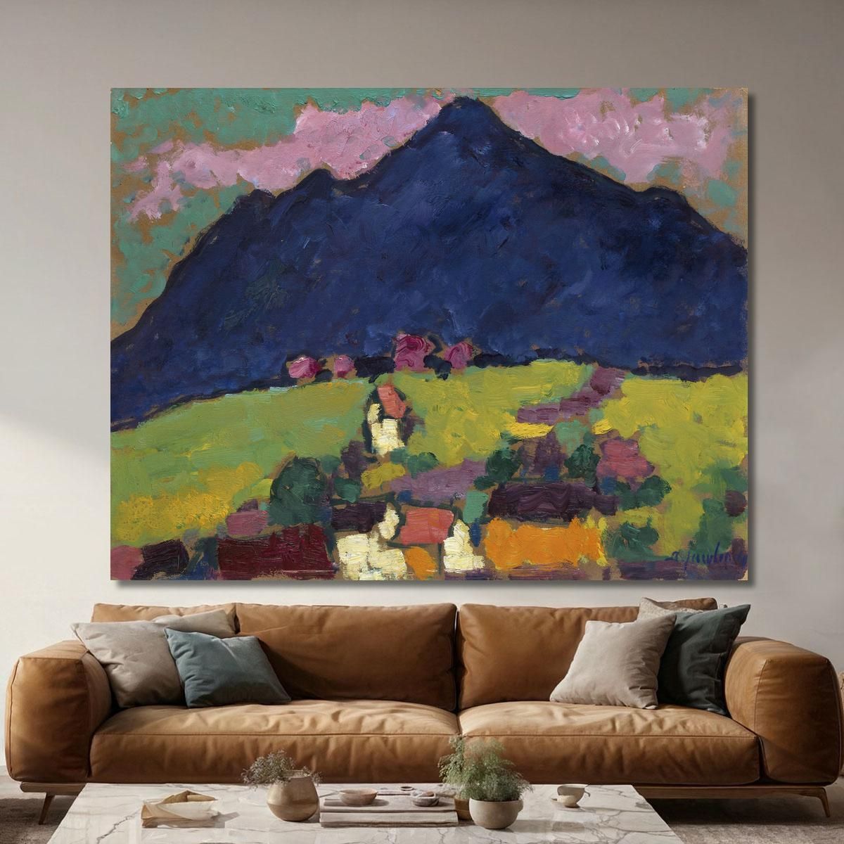 Murnau Alexej von Jawlensky avj69 canvas print 