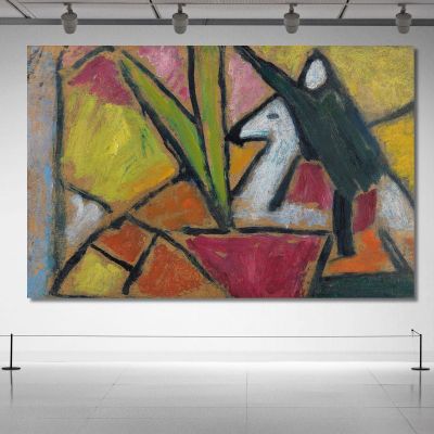 Untitled Alexej von Jawlensky avj76 canvas print 