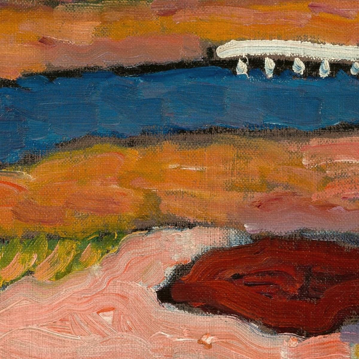 Prerow Darß Pomerania Alexej von Jawlensky avj81 canvas print