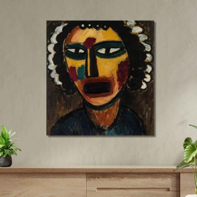 Prophet Sibyl Alexej von Jawlensky avj82 canvas print 