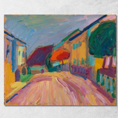 Sketch From Murnau Alexej von Jawlensky avj89 canvas print 