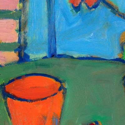 Still-Life With Flowers And Oranges Alexej von Jawlensky avj101 canvas print