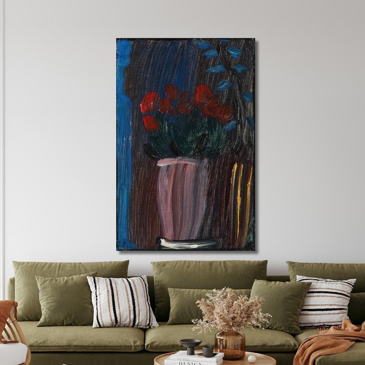 Still Life Cyclamen Blooming Alexej von Jawlensky avj110 canvas print 