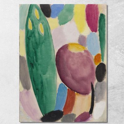 Variation Trees Alexej von Jawlensky avj119 canvas print 