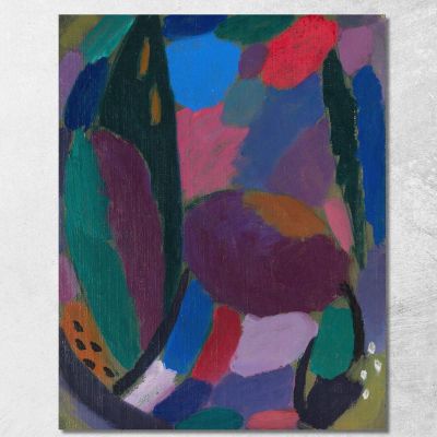 Variation 2 Alexej von Jawlensky avj120 canvas print 