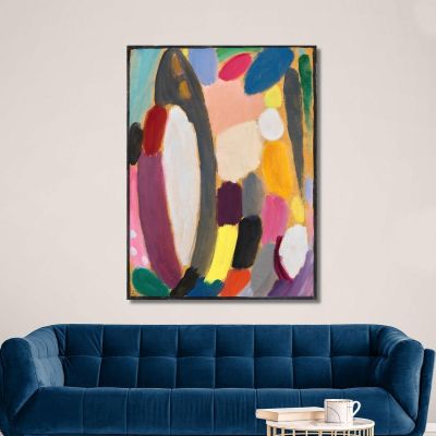 Variation 3 Alexej von Jawlensky avj121 canvas print 