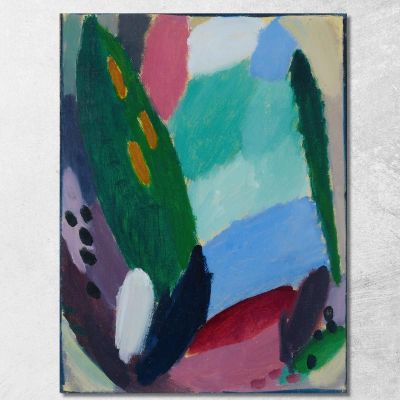 Variation No. 10  Alexej von Jawlensky avj122 canvas print 