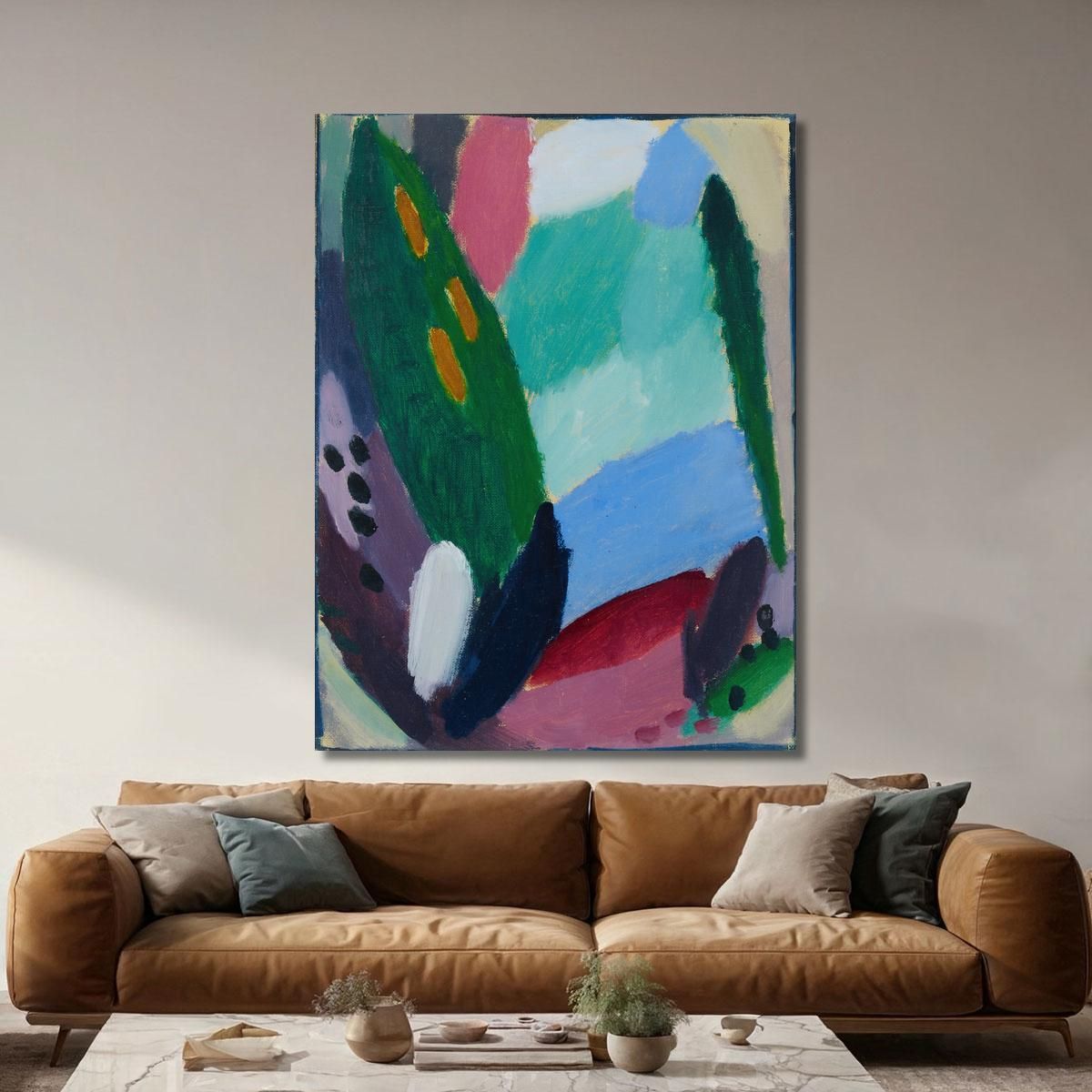 Variation No. 10  Alexej von Jawlensky avj122 canvas print 