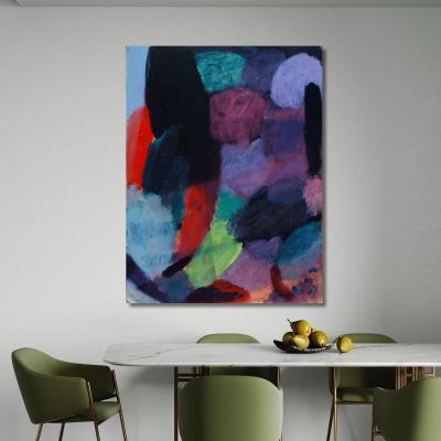 Variation Night Alexej von Jawlensky avj124 canvas print 