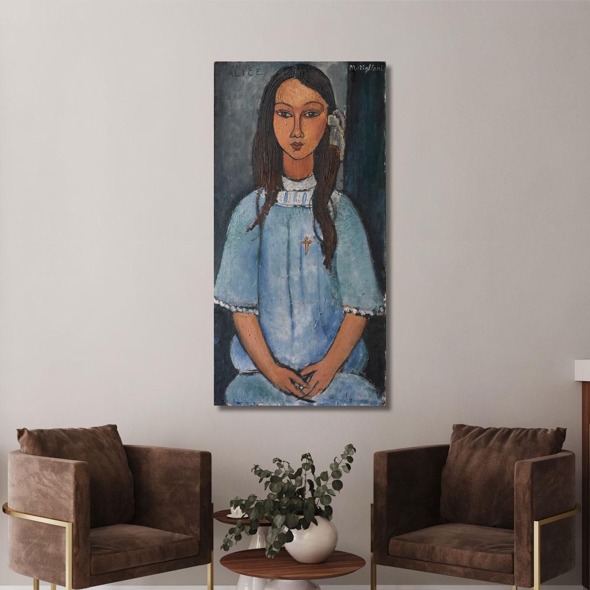 Alice Amedeo Modigliani amd1 canvas print 