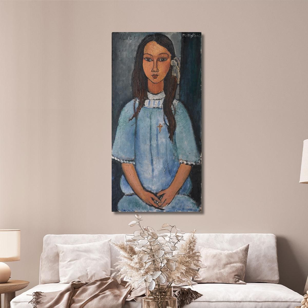 Alice Amedeo Modigliani amd1 canvas print 