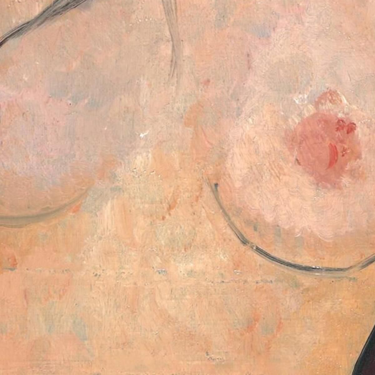 Female Nude Amedeo Modigliani amd3 canvas print