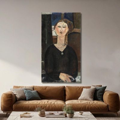 Antonia Amedeo Modigliani amd7 canvas print 