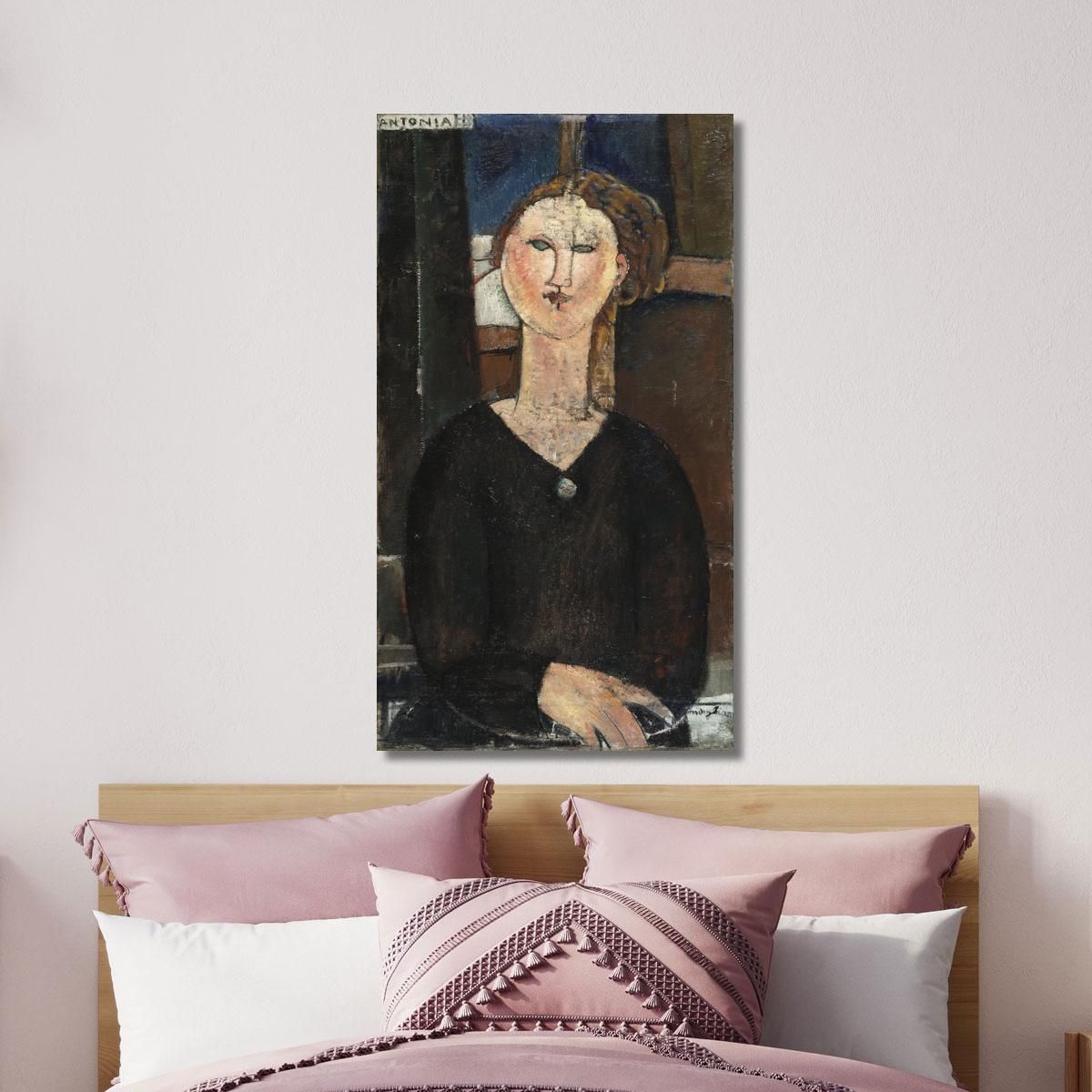 Antonia Amedeo Modigliani amd7 canvas print 