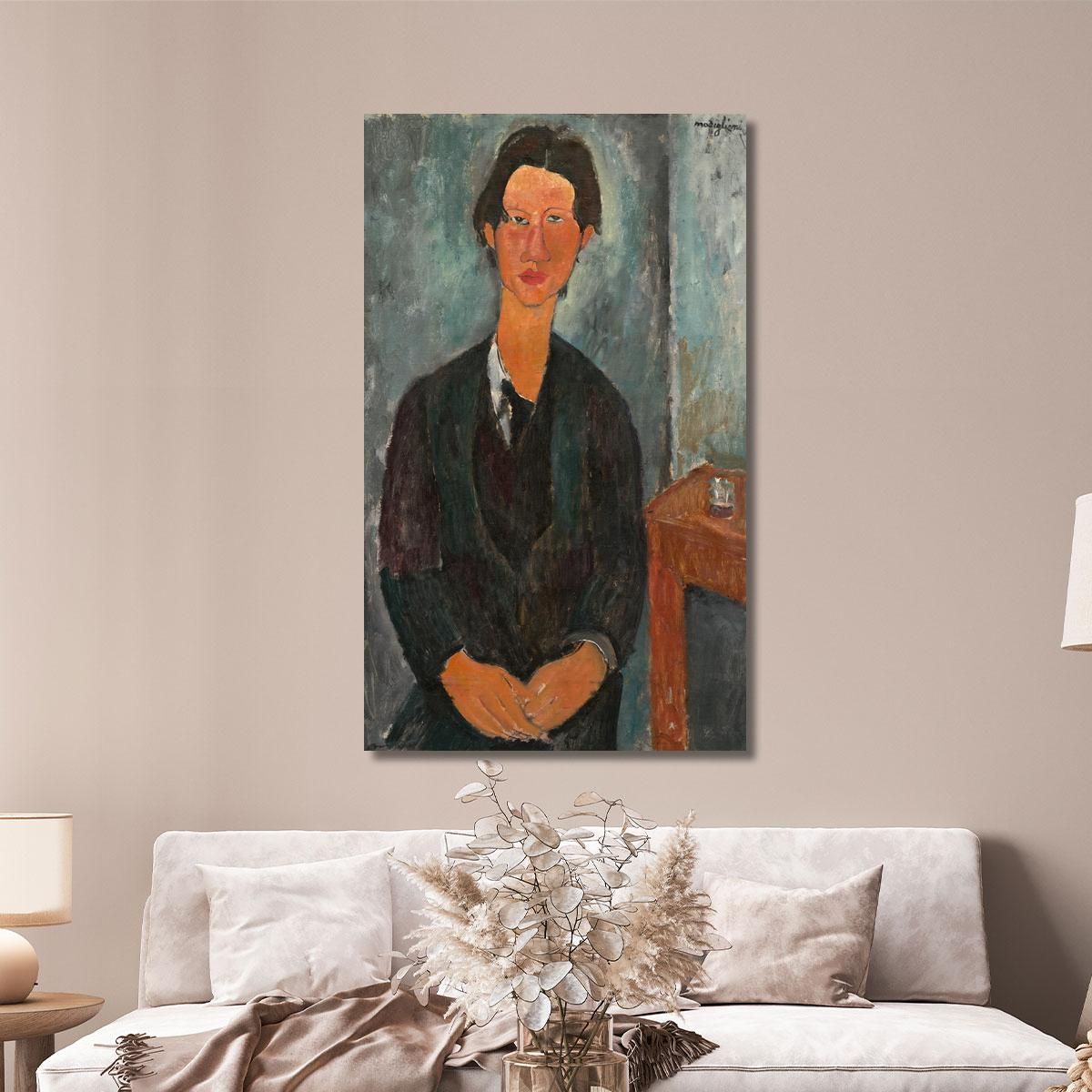 Chaim Soutine Amedeo Modigliani amd11 canvas print 
