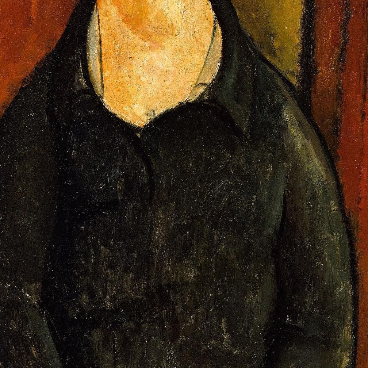 Flower Vendor Amedeo Modigliani amd15 canvas print