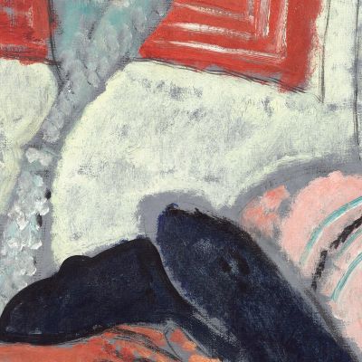 Gypsy Woman With Baby Amedeo Modigliani amd19 canvas print