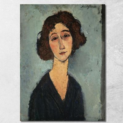 Young Woman Amedeo Modigliani amd26 canvas print 