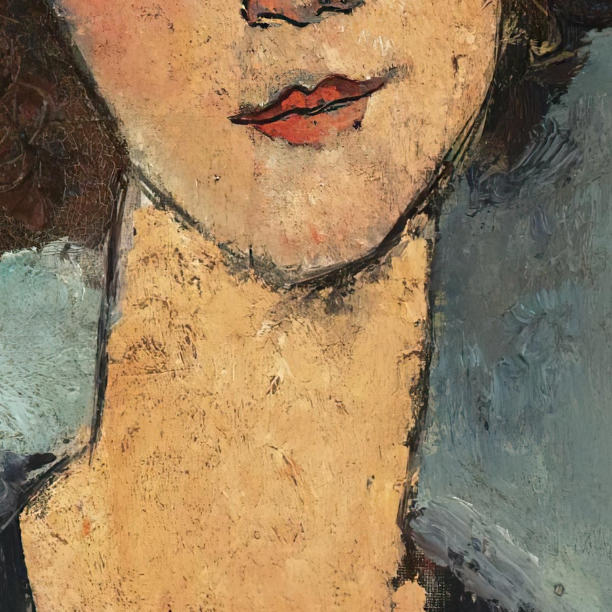 Young Woman Amedeo Modigliani amd26 canvas print