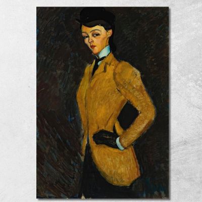 The Amazon Amedeo Modigliani amd36 canvas print 