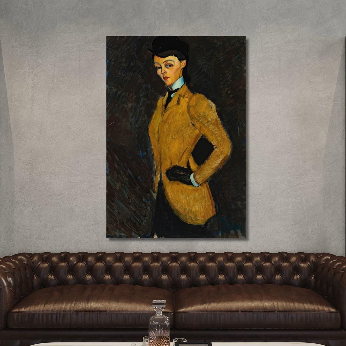 The Amazon Amedeo Modigliani amd36 canvas print 