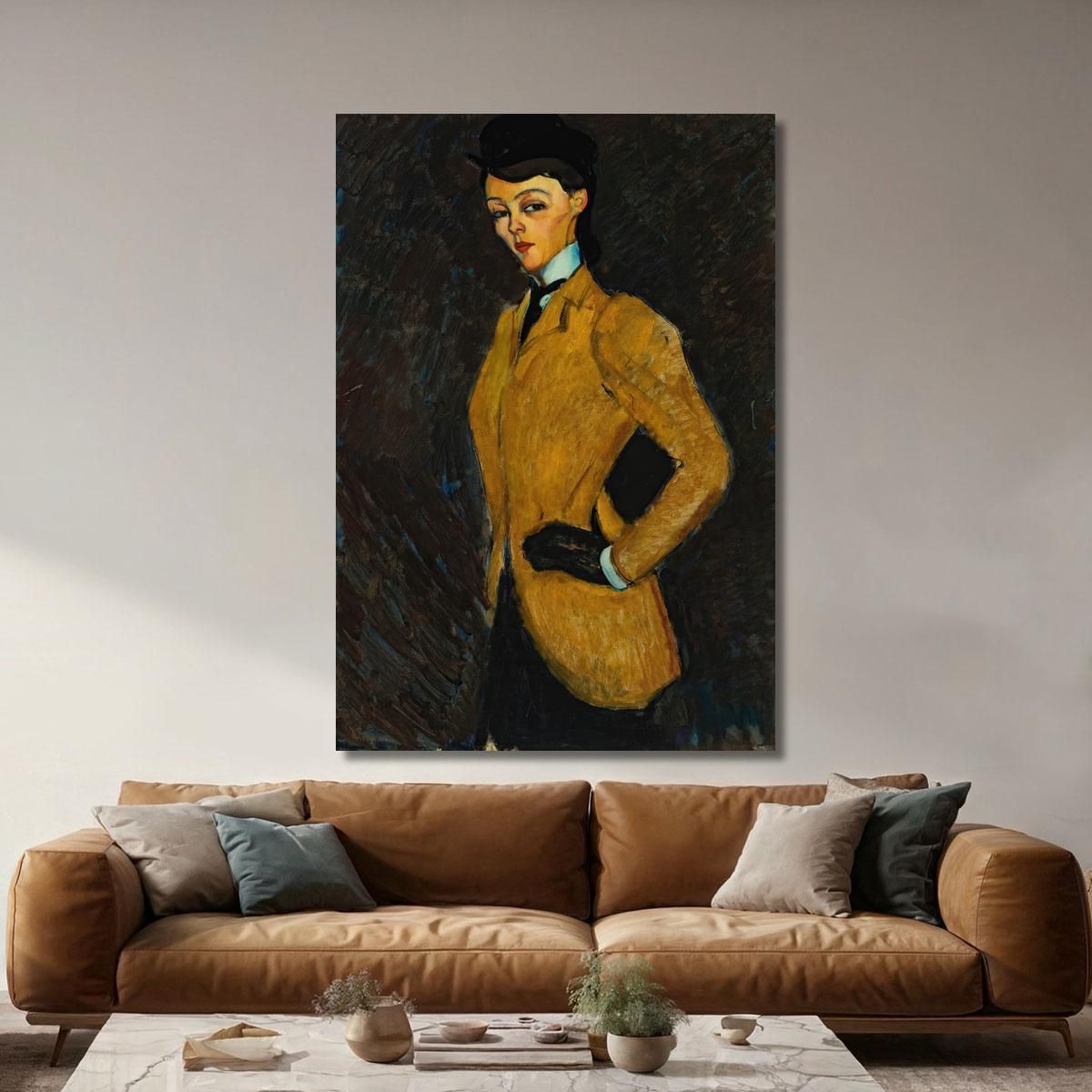 The Amazon Amedeo Modigliani amd36 canvas print 