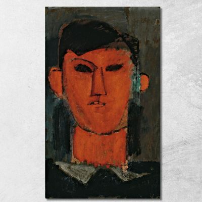 Portrait Of Pablo Picasso Amedeo Modigliani amd62 canvas print 