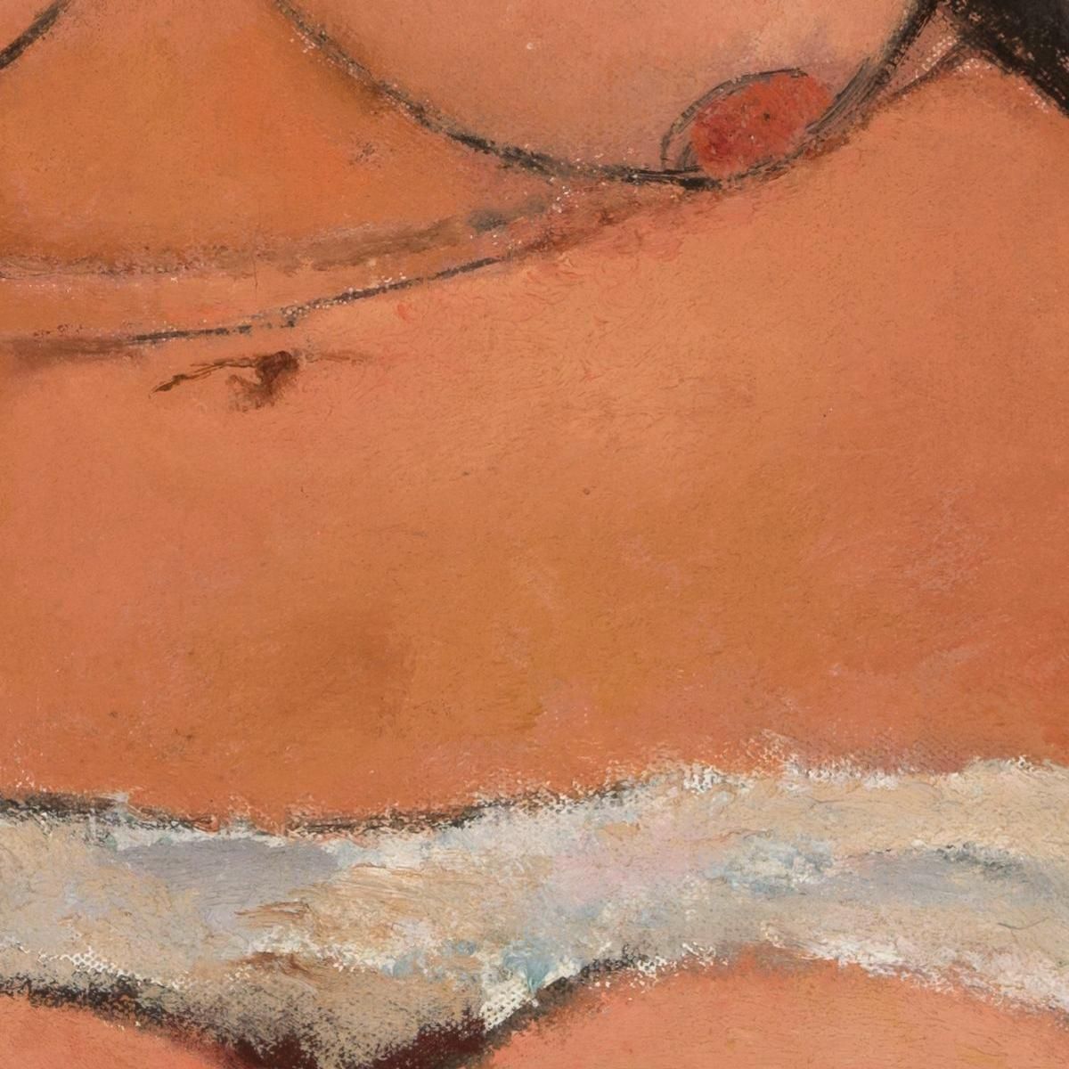 Seated Nude Amedeo Modigliani amd68 canvas print