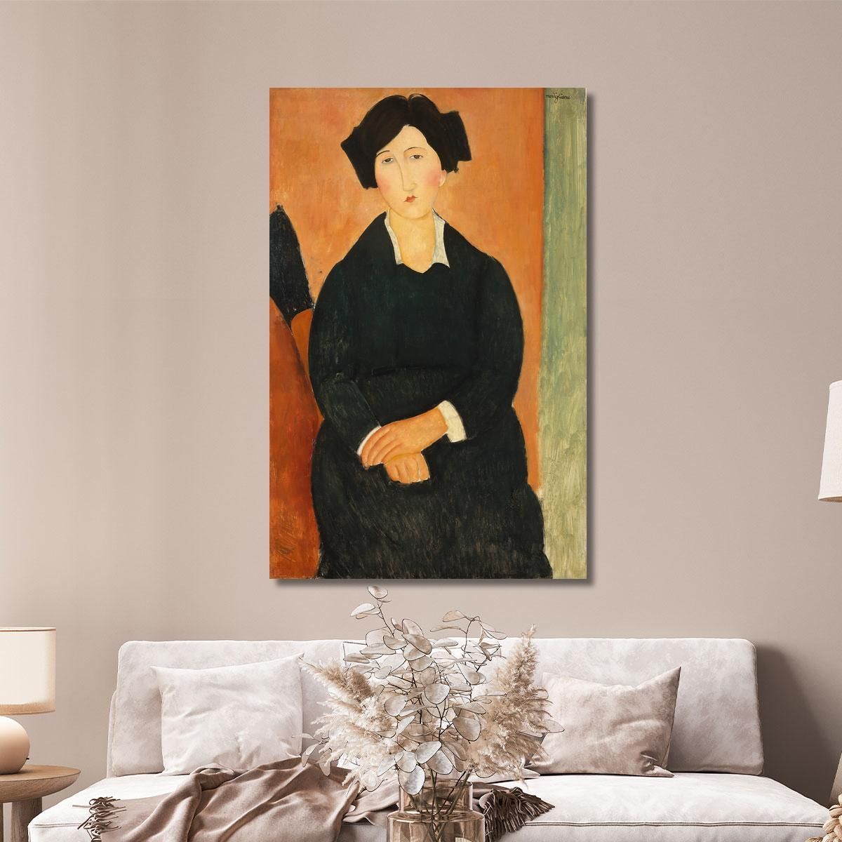 The Italian Amedeo Modigliani amd71 canvas print 