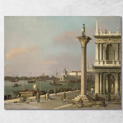St. Mark'S Basin - From The Piazzetta Canaletto cnl6 canvas print 