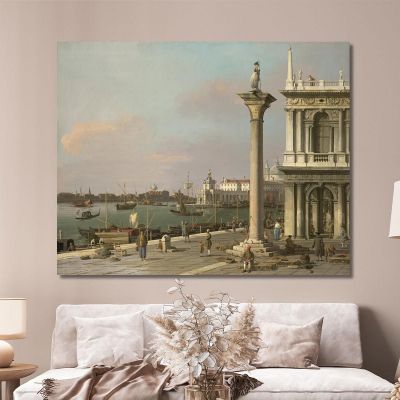 St. Mark'S Basin - From The Piazzetta Canaletto cnl6 canvas print 