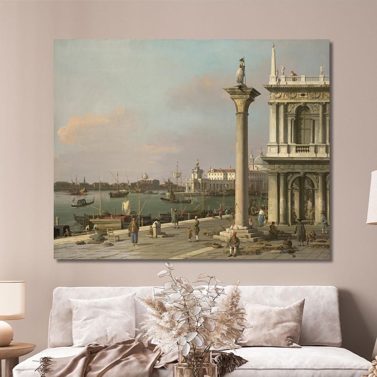 St. Mark'S Basin - From The Piazzetta Canaletto cnl6 canvas print 