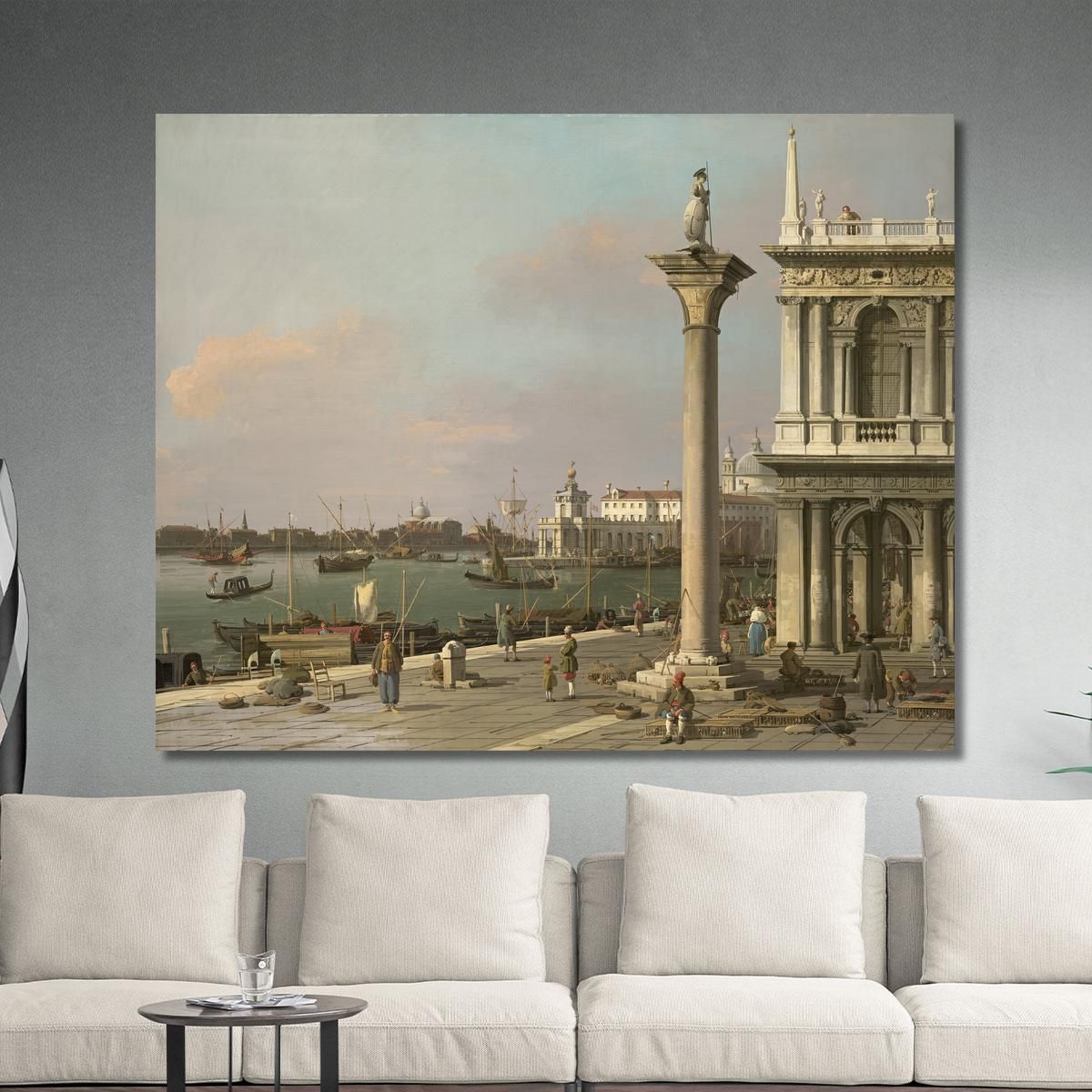 St. Mark'S Basin - From The Piazzetta Canaletto cnl6 canvas print 