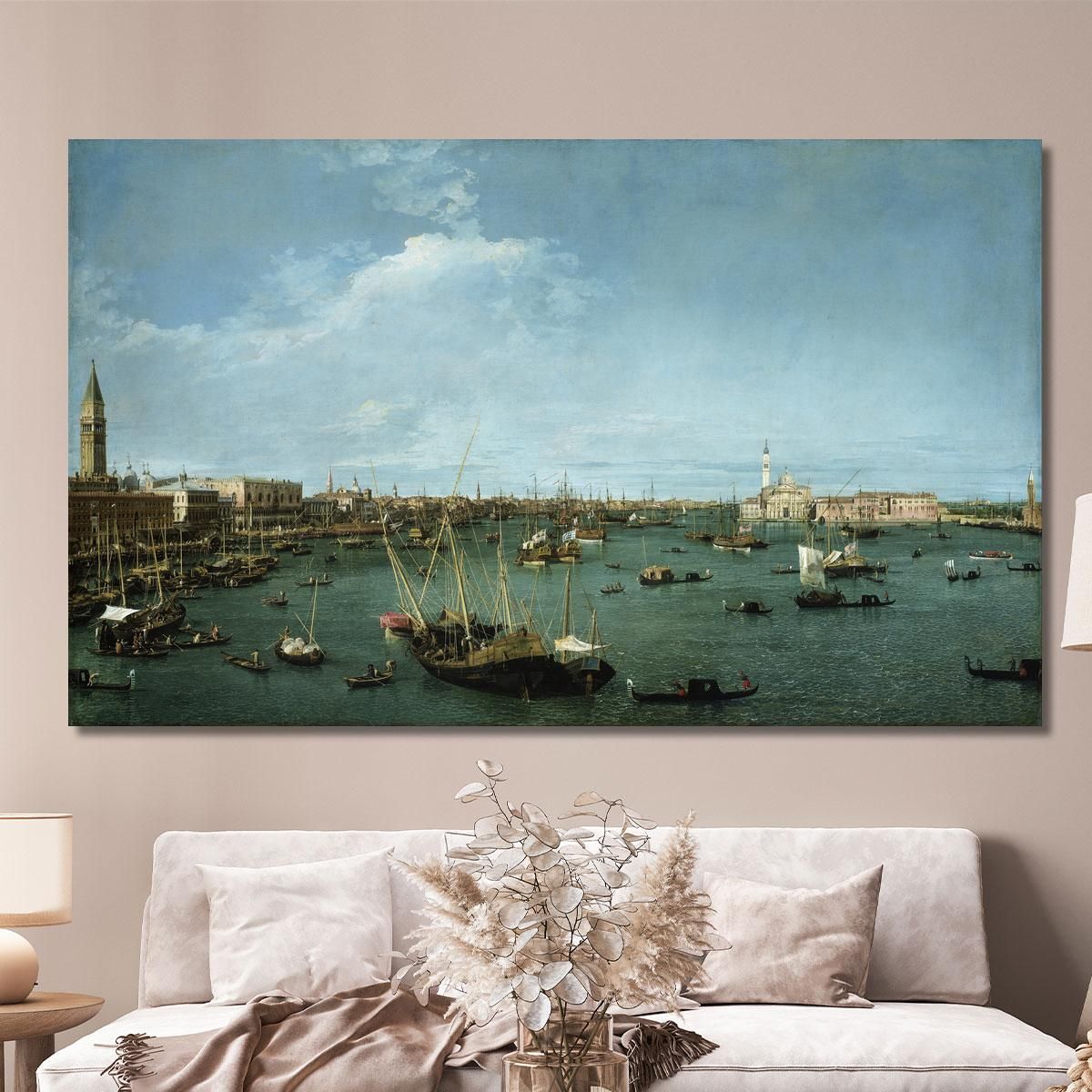 San Marco Basin Venice  Canaletto cnl7 canvas print 