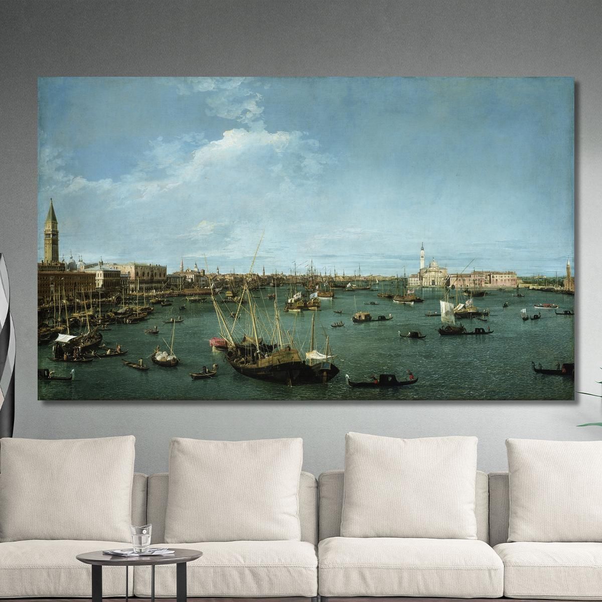 San Marco Basin Venice  Canaletto cnl7 canvas print 