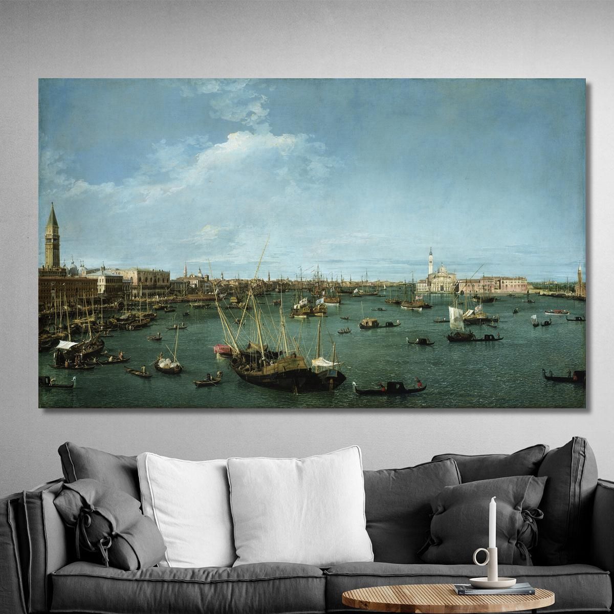 San Marco Basin Venice  Canaletto cnl7 canvas print 