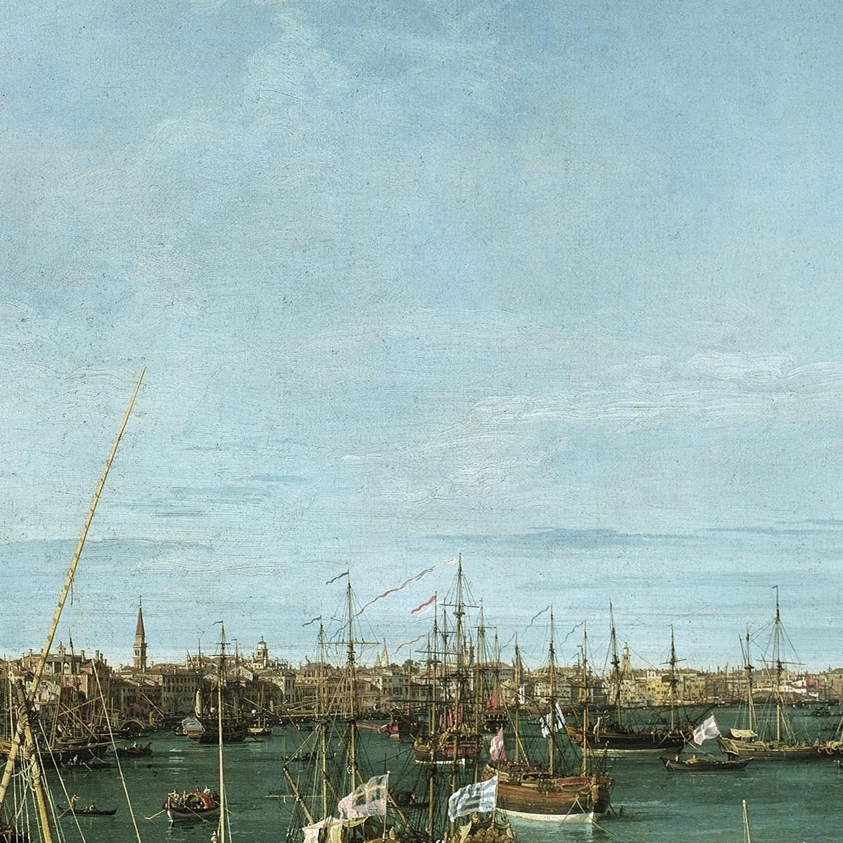 San Marco Basin Venice  Canaletto cnl7 canvas print