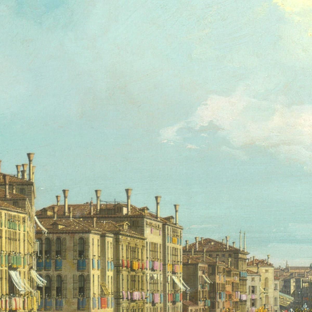 A Regatta On The Grand Canal Canaletto cnl11 canvas print