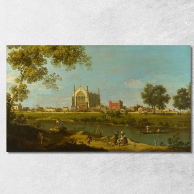 Eton College Canaletto cnl12 canvas print 