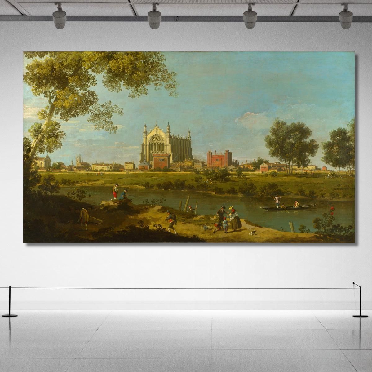 Eton College Canaletto cnl12 canvas print 