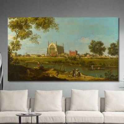 Eton College Canaletto cnl12 canvas print 