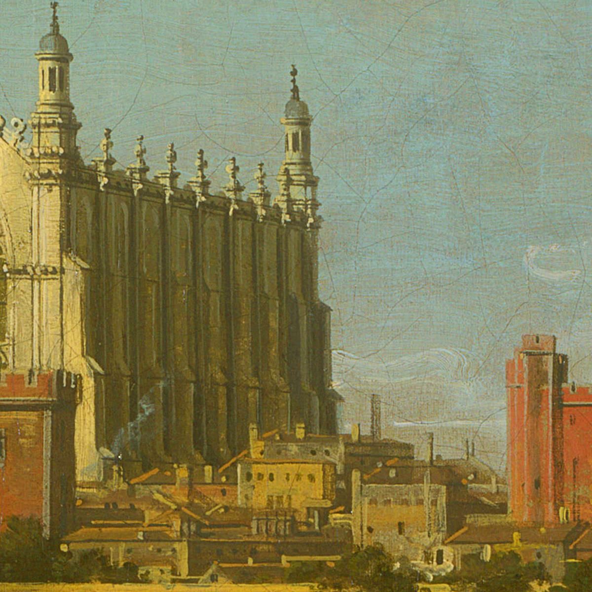 Eton College Canaletto cnl12 canvas print