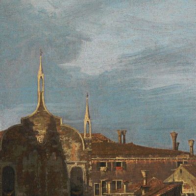 The Stonemason'S Yard Canaletto cnl14 canvas print