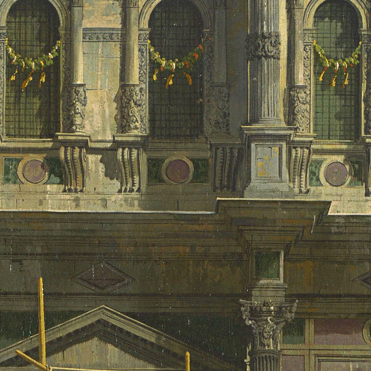 The Feast Day Of Saint Roch Canaletto cnl18 canvas print