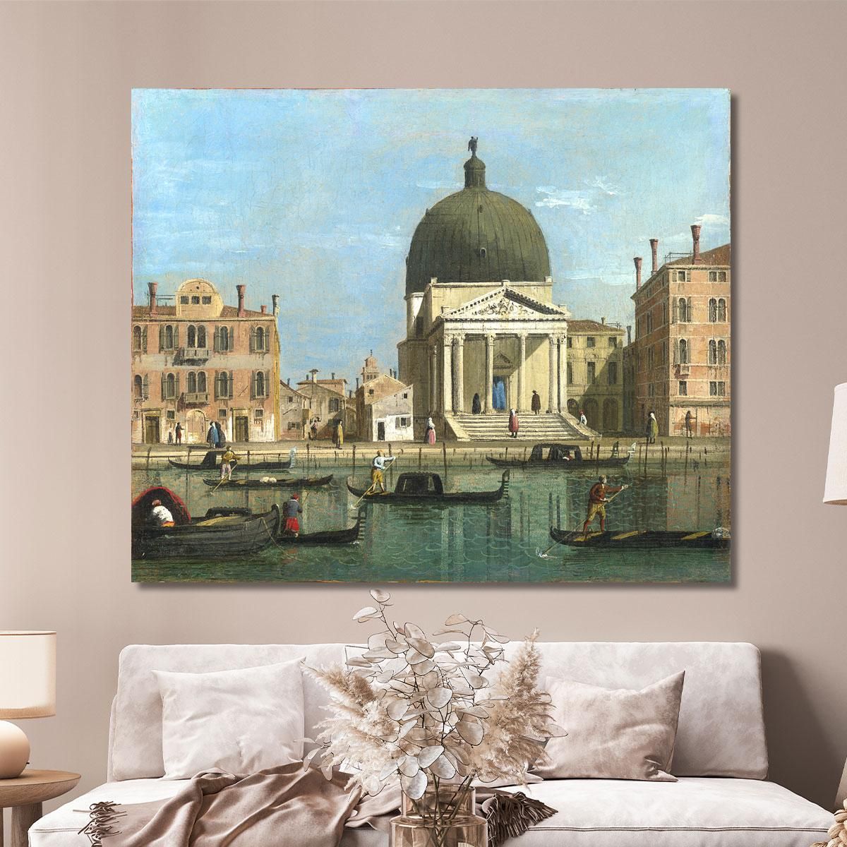 S. Simeone Piccolo Canaletto cnl27 canvas print 