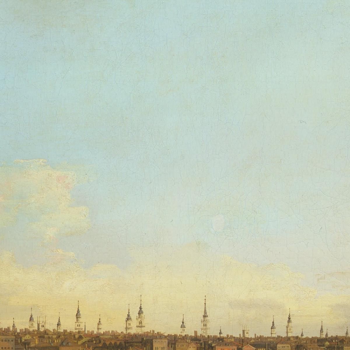 The Thames From Somerset House Terrace Towards The City Canaletto cnl33 canvas print