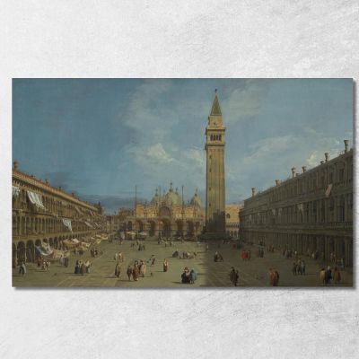 St. Mark'S Square Canaletto cnl36 canvas print 