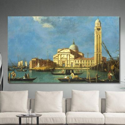 Study Of S. Pietro In Castello Canaletto cnl42 canvas print 