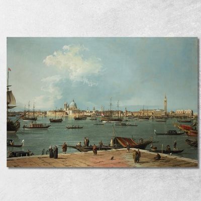 Venice The Bacino Di San Marco From San Giorgio Maggiore Canaletto cnl59 canvas print 