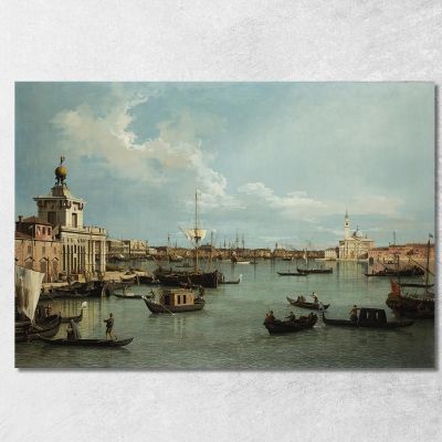 Venice The San Marco Basin From The Giudecca Canal Canaletto cnl60 canvas print 
